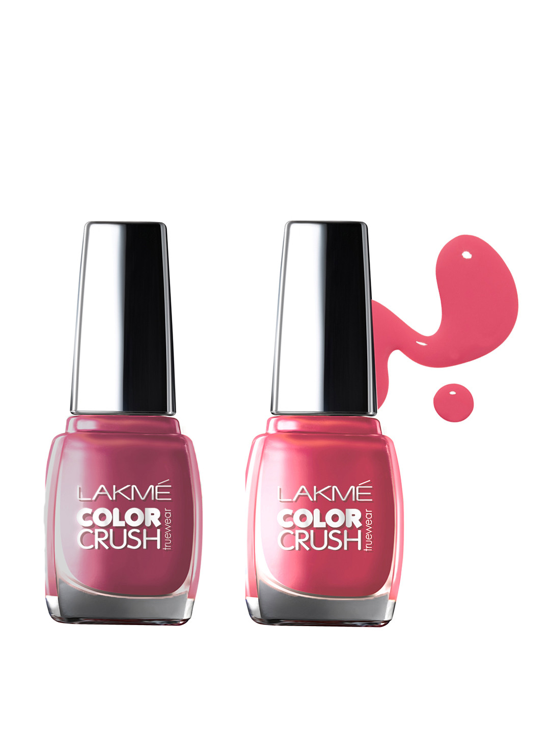 

Lakme Set Of 2 Nail Polish, Pink