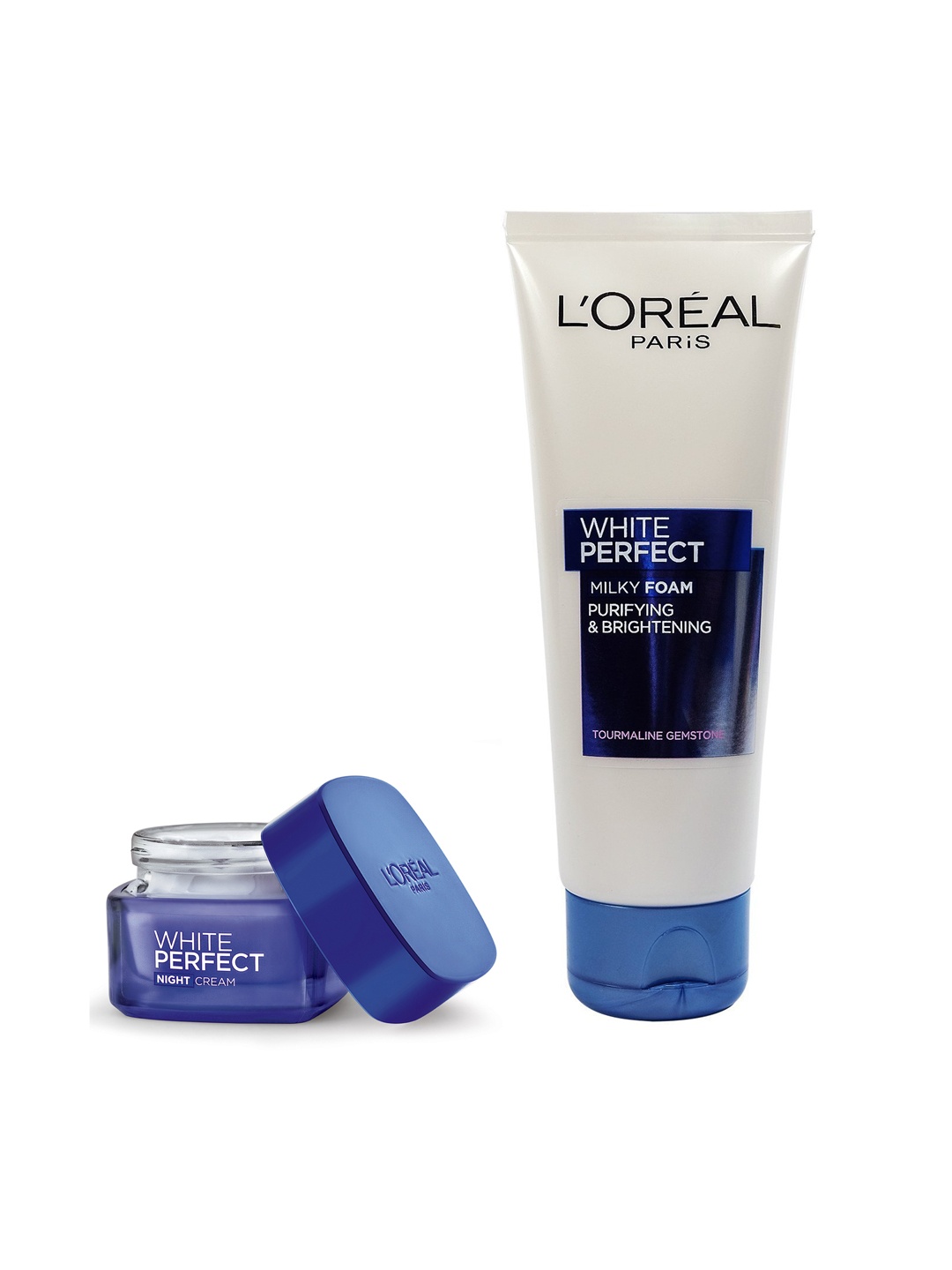 

LOreal Paris Set of Face Wash & Night Cream, White