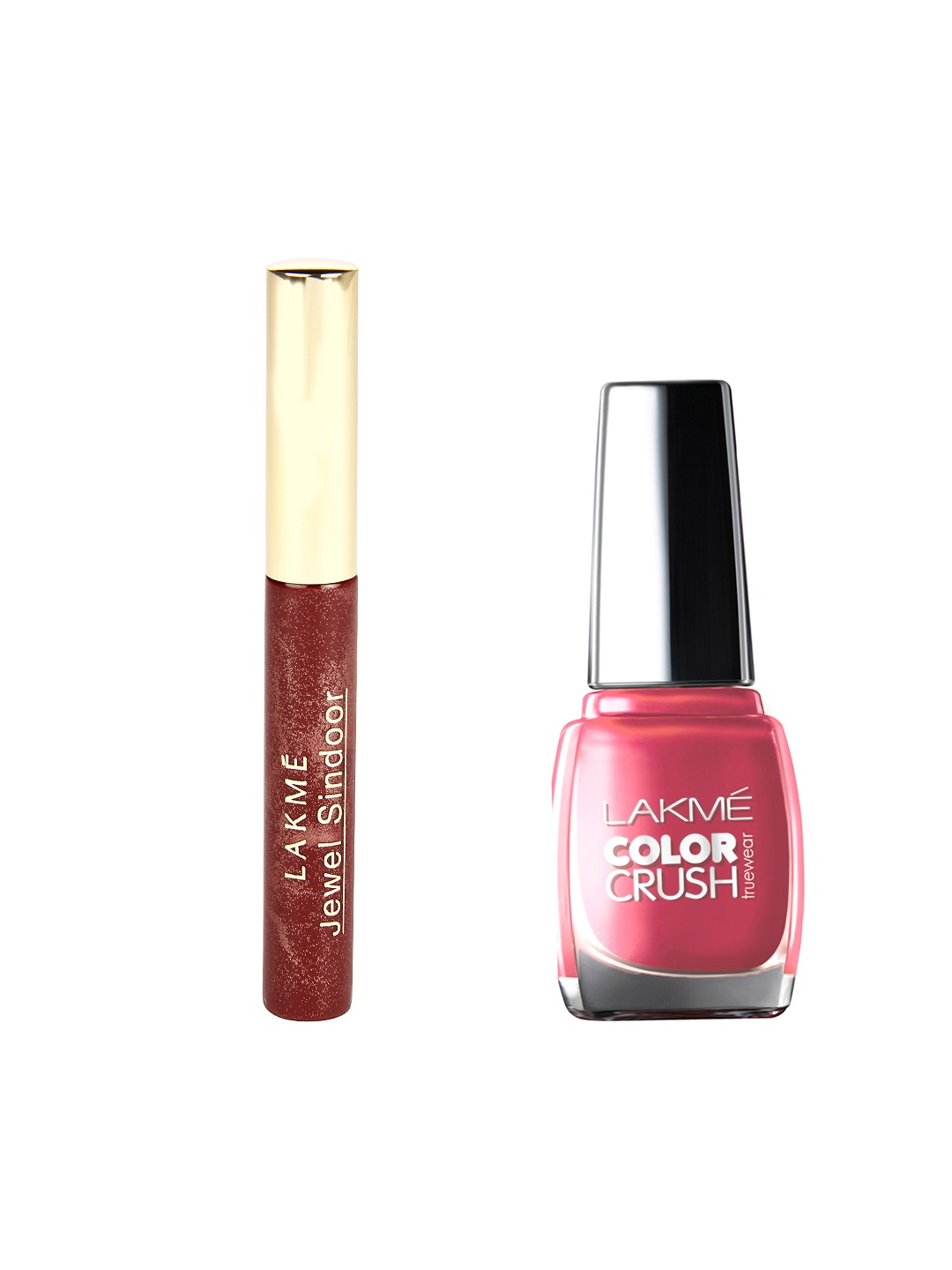 

Lakme Set of Sindoor & Nail Color, Pink