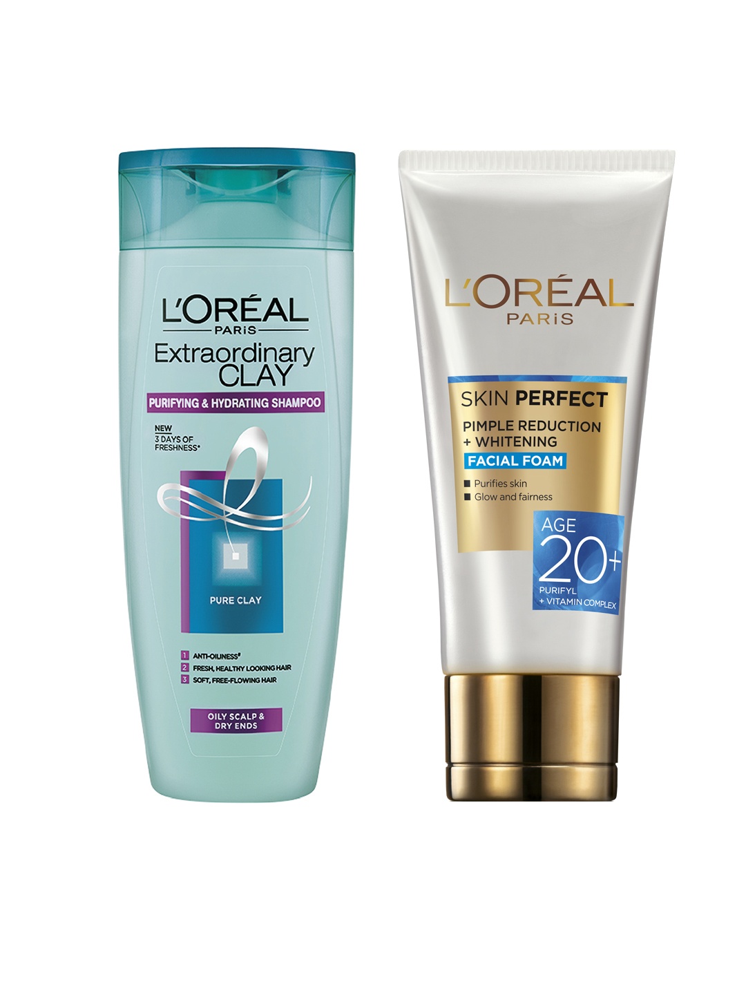 

Loreal Face Wash & Shampoo, Blue
