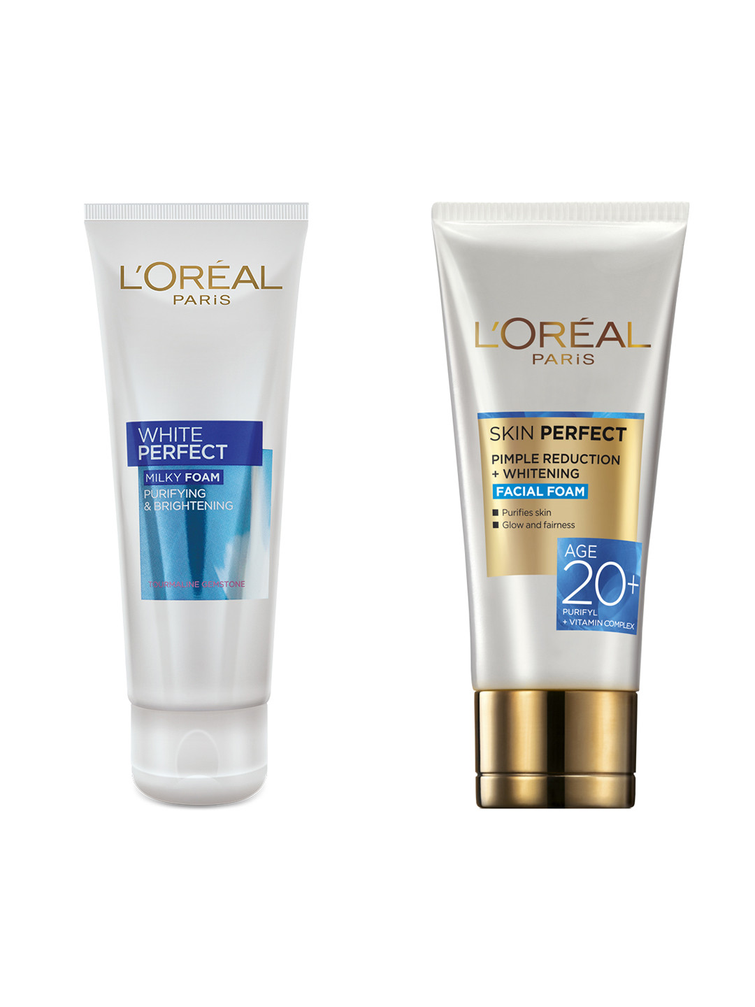 

LOreal Paris Set of 2 Face Wash, White
