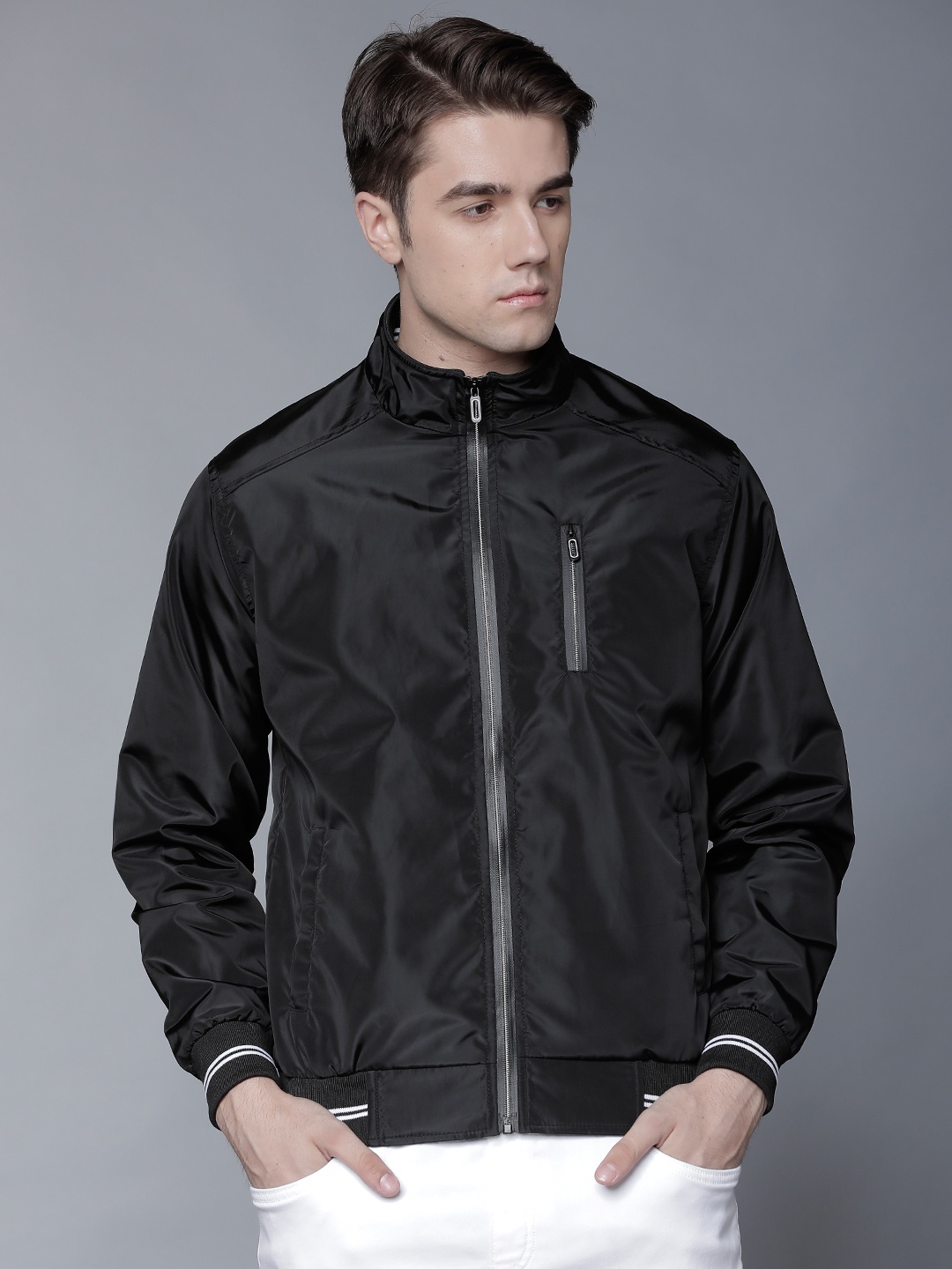 

LOCOMOTIVE Men Black Solid Bomber