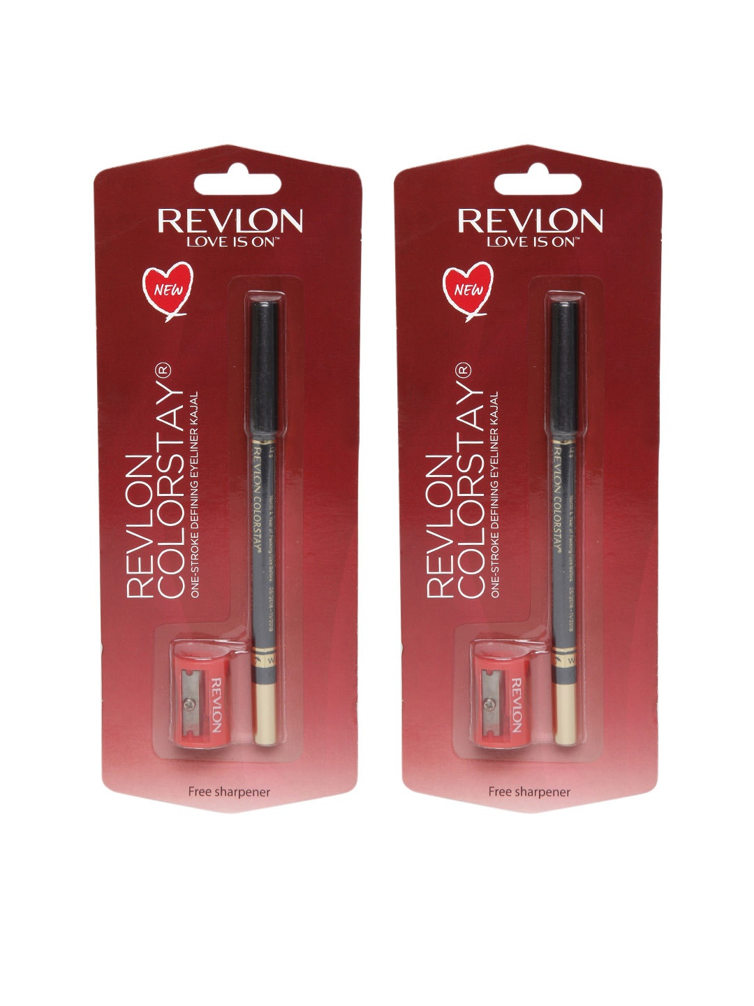 

Revlon Set of 2 Colorstay One-Stroke Defining Smoke Eyeliner Kajal, Grey