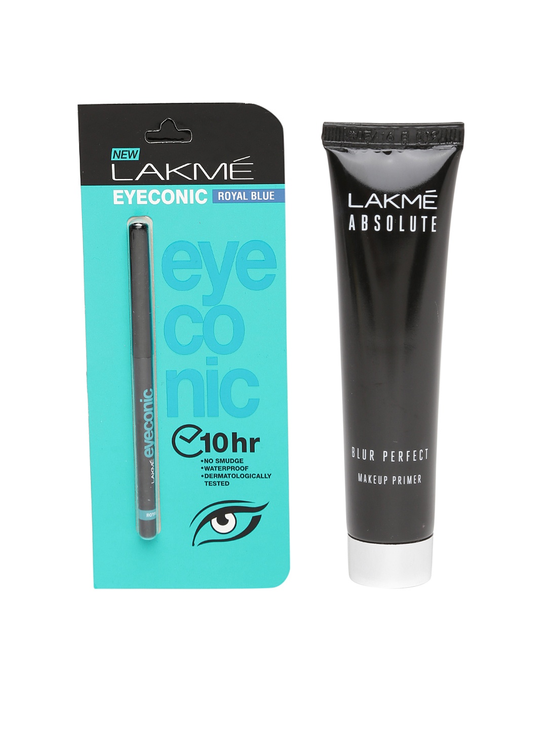 

Lakme Set of Makeup Primer & Kajal, Black