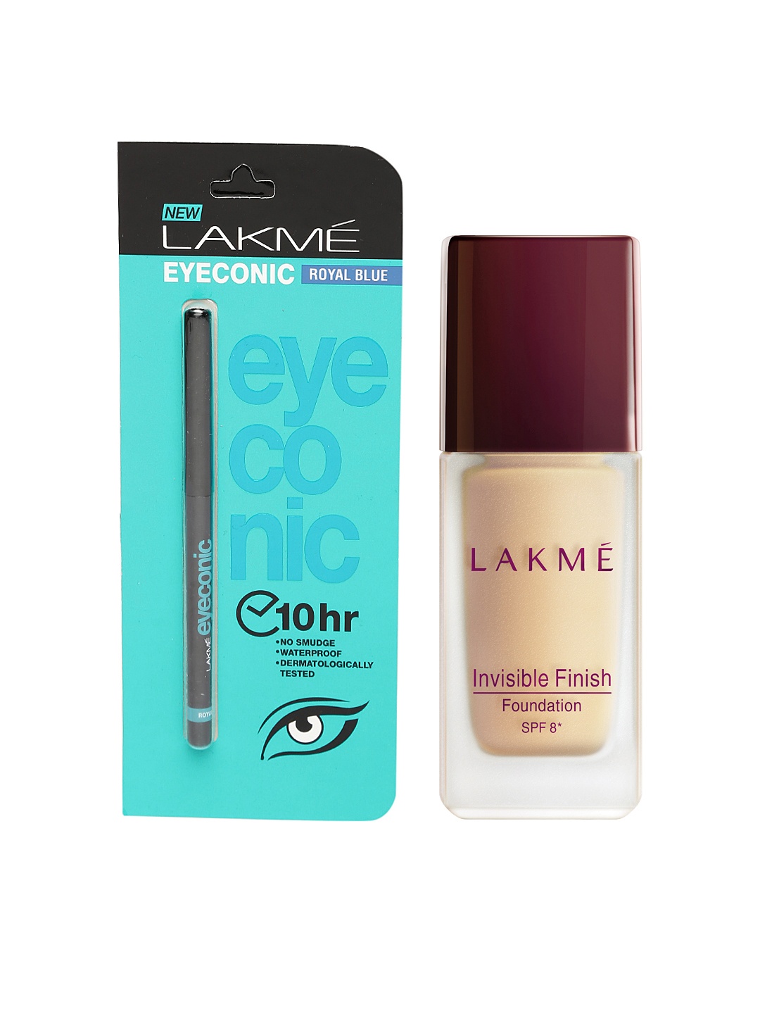 

Lakme Set of Foundation & Kajal, Blue