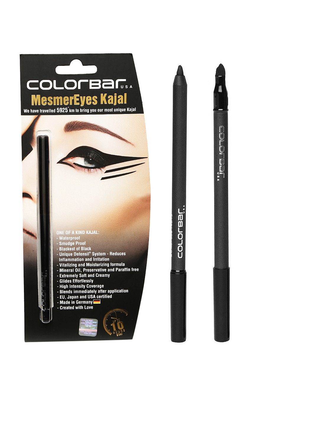 

Colorbar Set of 2 Kajals, Silver