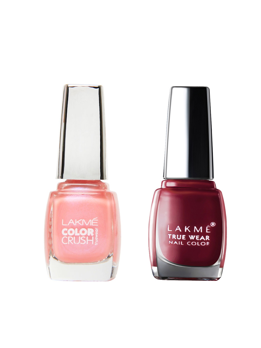 

Lakme Set Of 2 Nail Polish, Peach