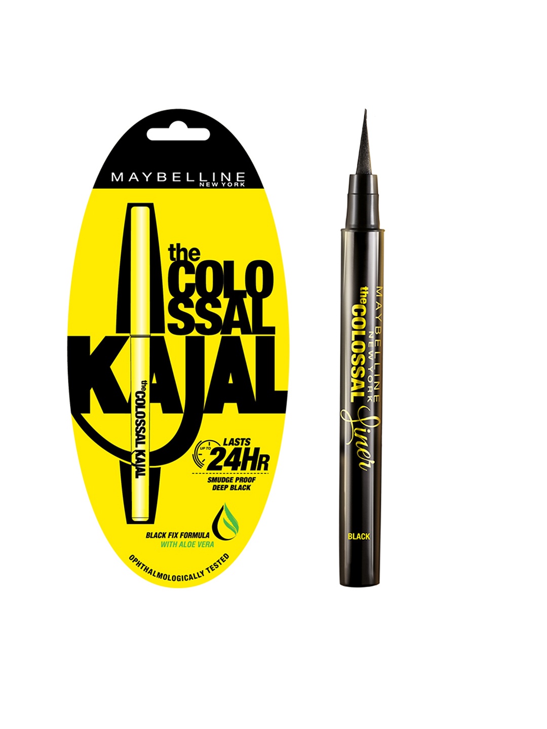 

Maybelline New York Set of Kajal & Liner, Black