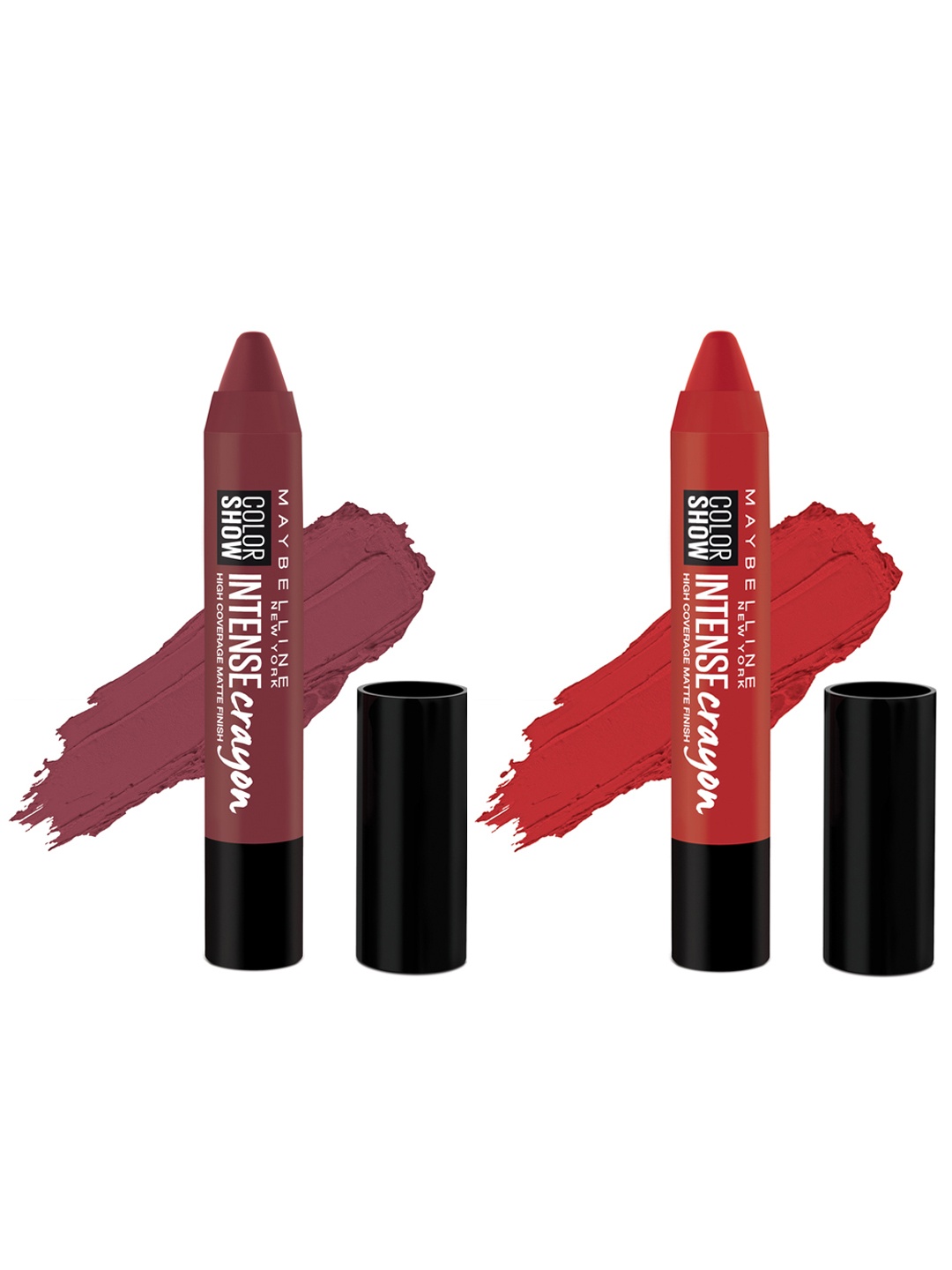 

Maybelline Set Of Two Lip Crayons, Burgundy