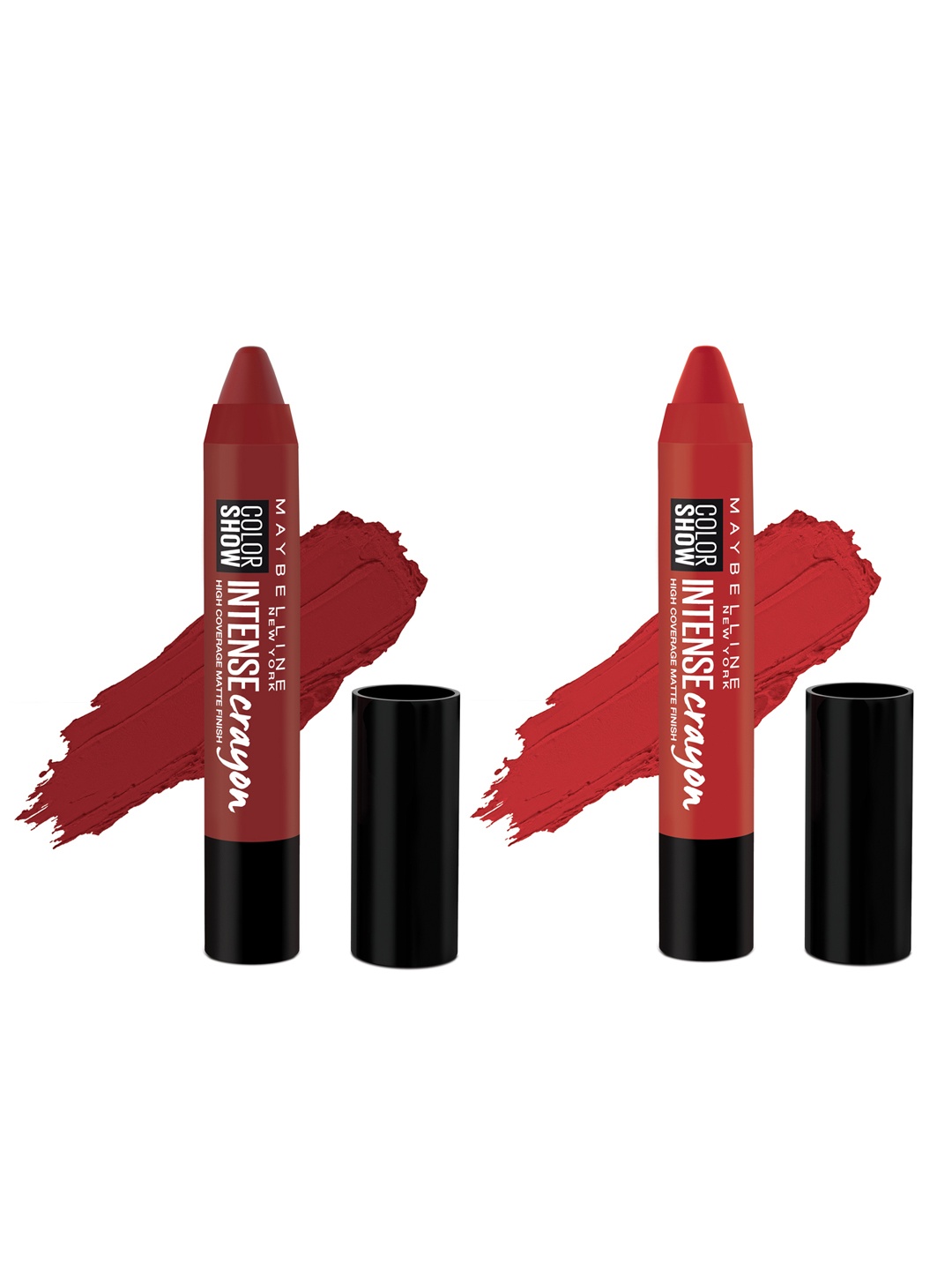 

Maybelline Set Of Two Crayon Lipsticks, Maroon