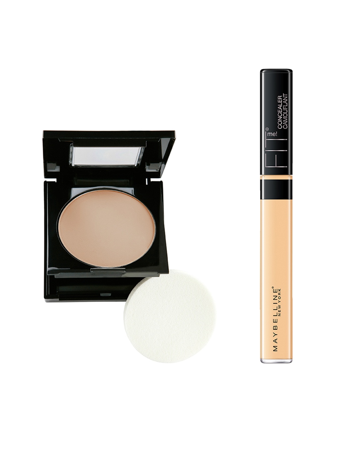 

Maybelline Fit Me 220 Natural Beige Matte Compact Powder & Fit Me 25 Medium Concealer
