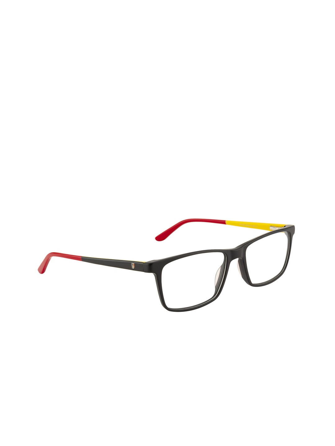 

Ted Smith Unisex Black & Red Solid Full Rim Wayfarer Frames TS-HY-223_C1