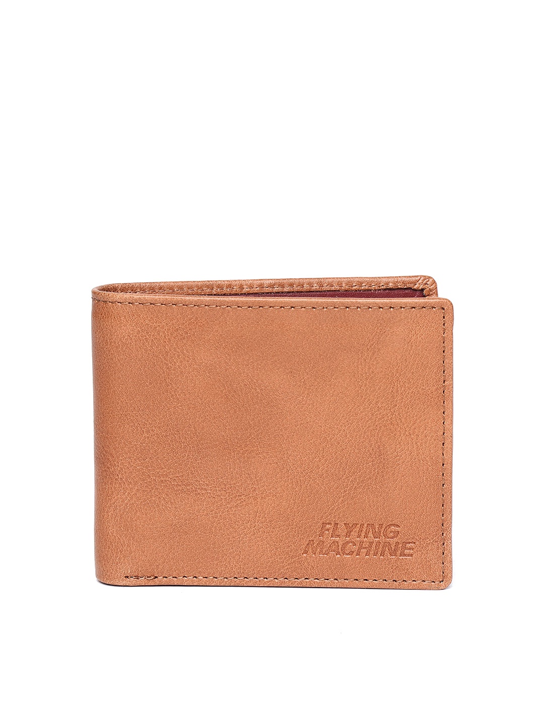 

Flying Machine Men Brown Solid Two Fold Wallet