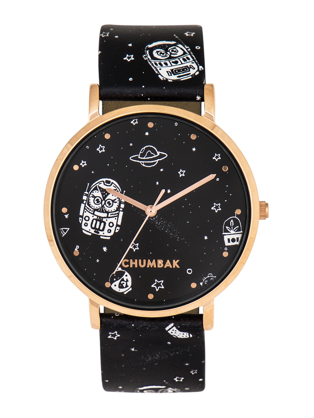 

TEAL BY CHUMBAK Women Black Analogue Watch 8907605051906