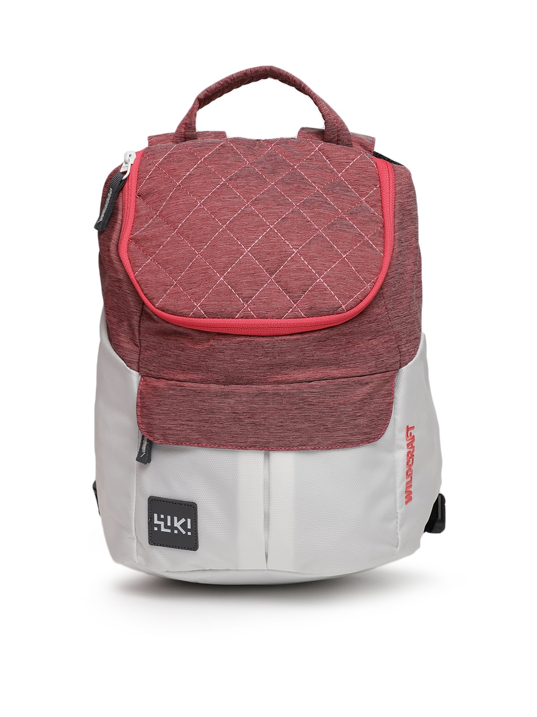 

Wildcraft Women Red & White Trix18 Colourblocked Backpack