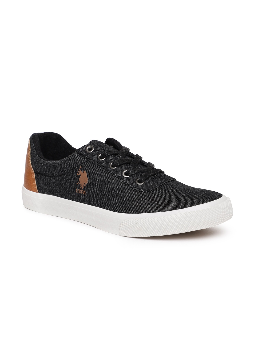 

U.S. Polo Assn. Men Black Sneakers