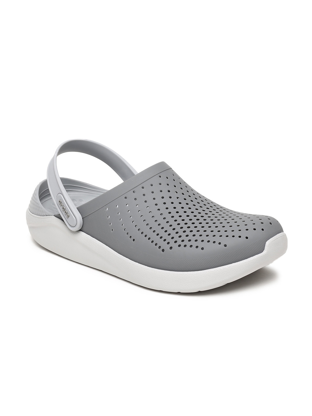 

Crocs Unisex Grey Solid Clogs
