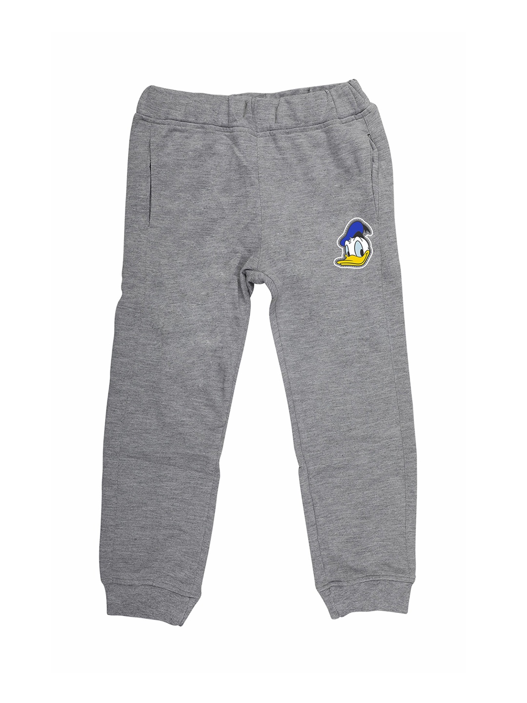 

Disney by Wear Your Mind Kids Grey Mickey & Friends Solid Joggers