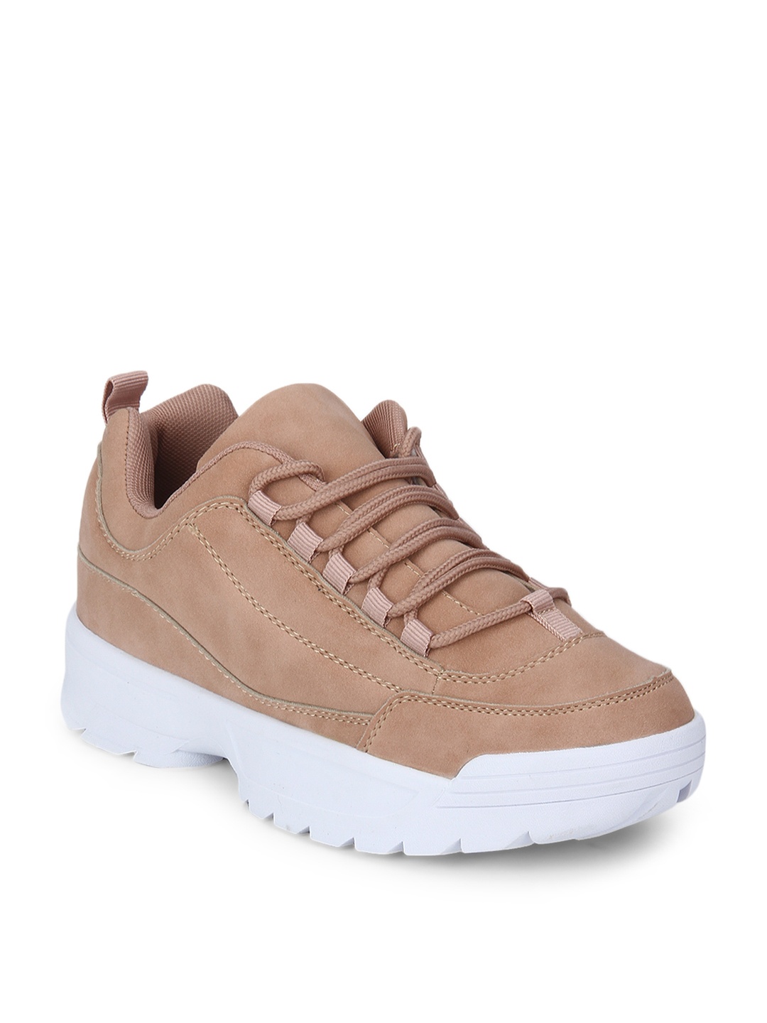 

Truffle Collection Women Nude-Coloured Sneakers