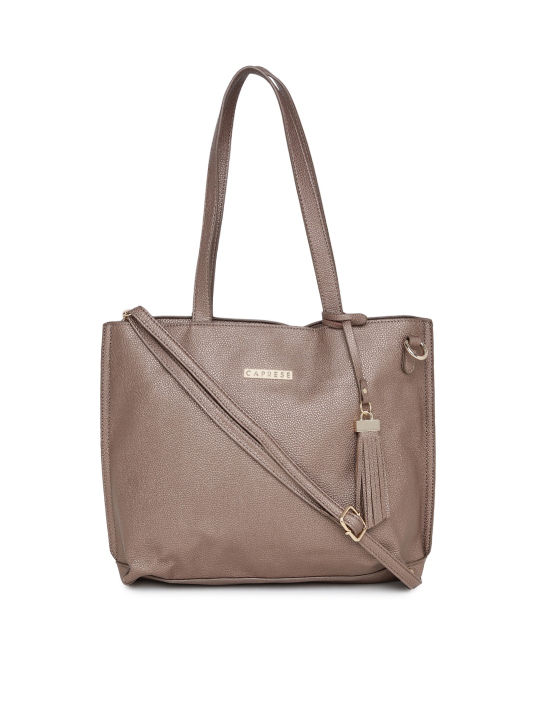 

Caprese Brown Solid Shoulder Bag