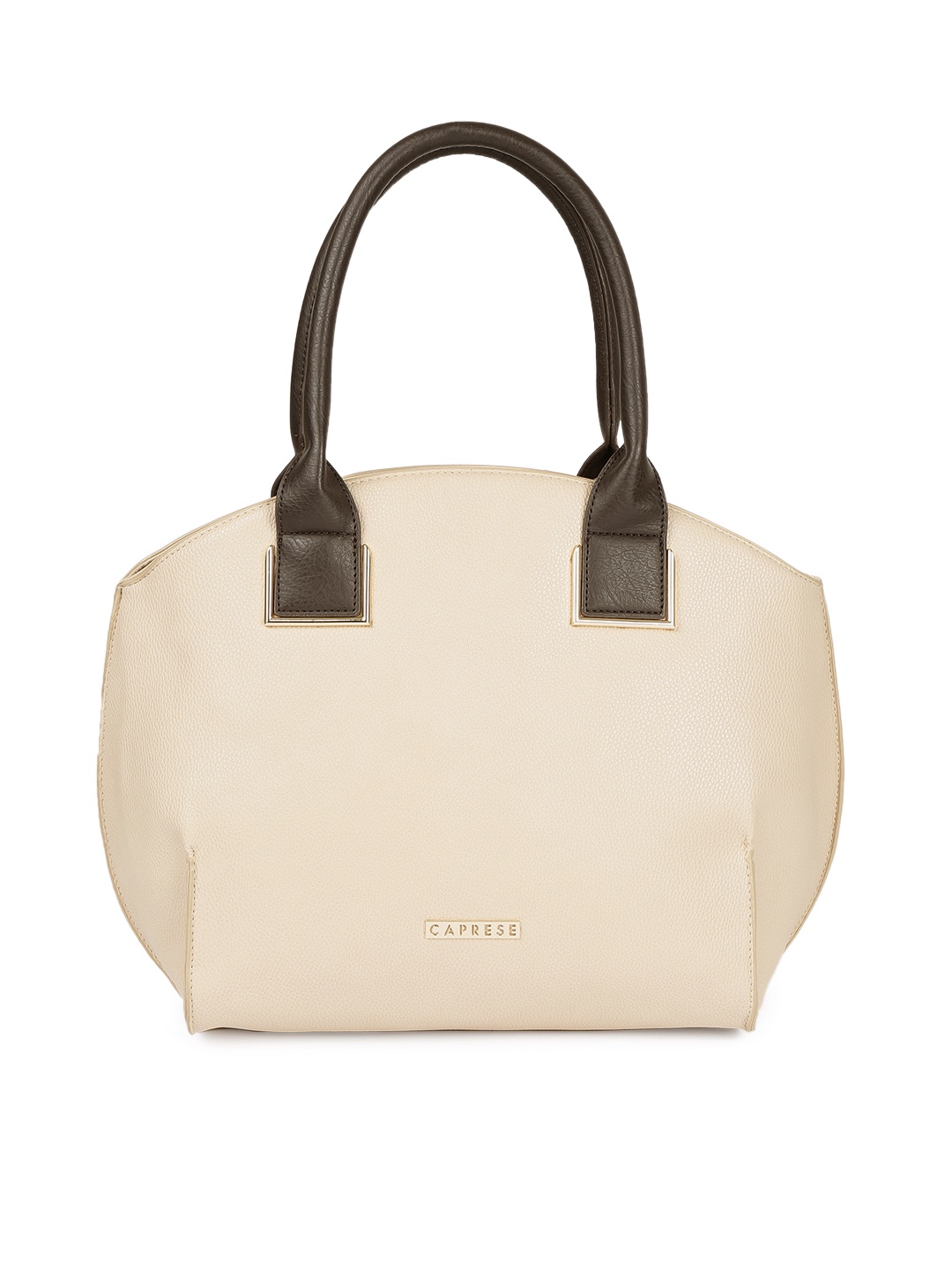 

Caprese Nude-Coloured Solid Handheld Bag