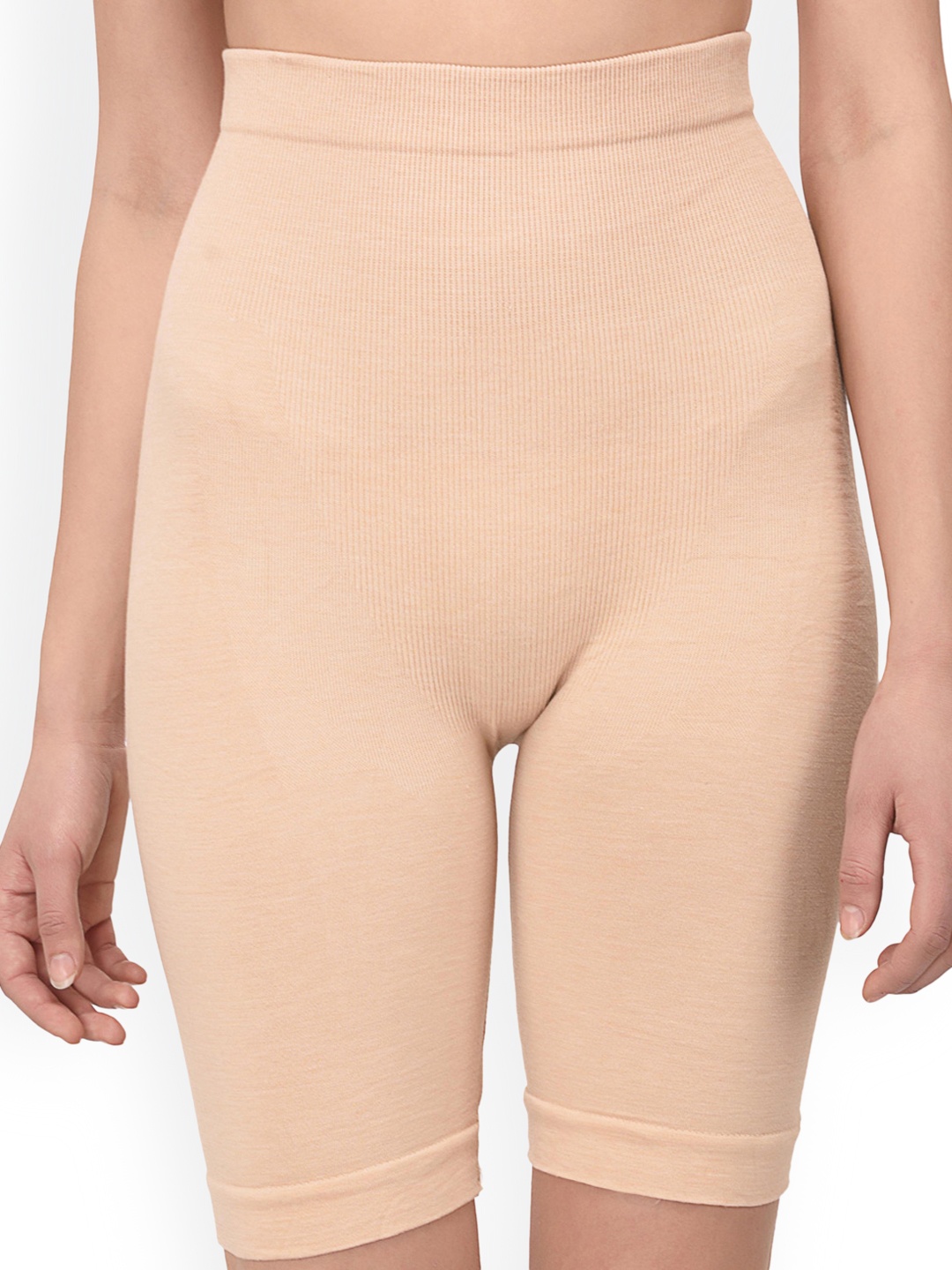 

Quttos Women Beige Tummy & Thigh Shapewear QT-TT-20197A