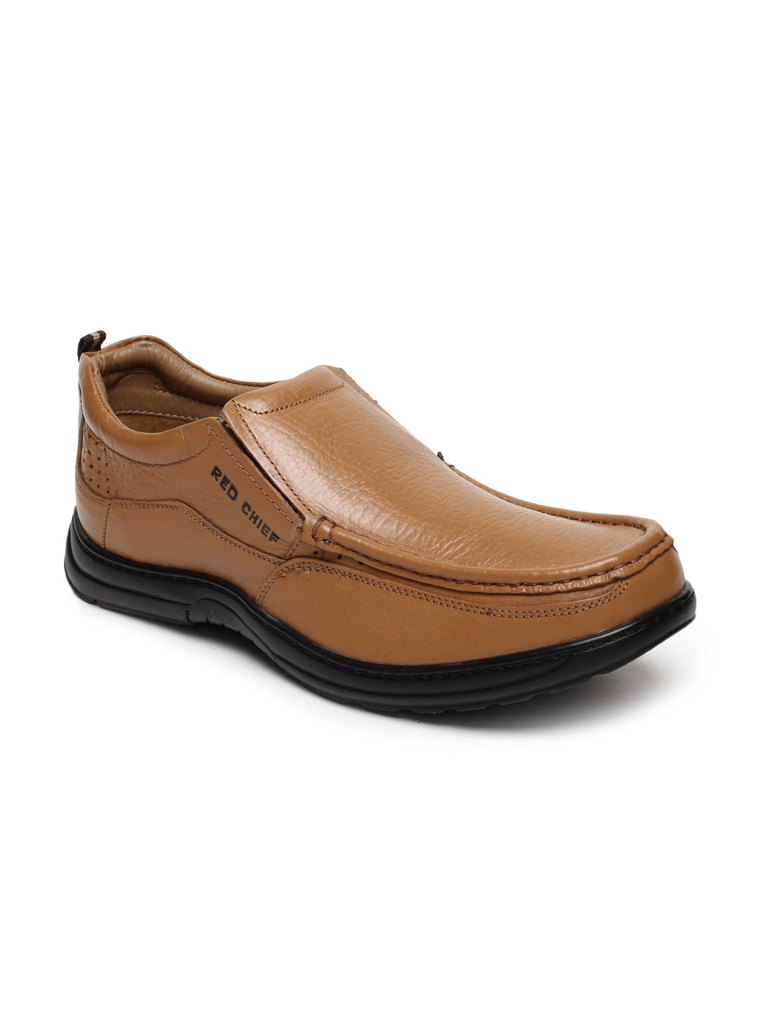 

Red Chief Men Tan Slip-On Sneakers