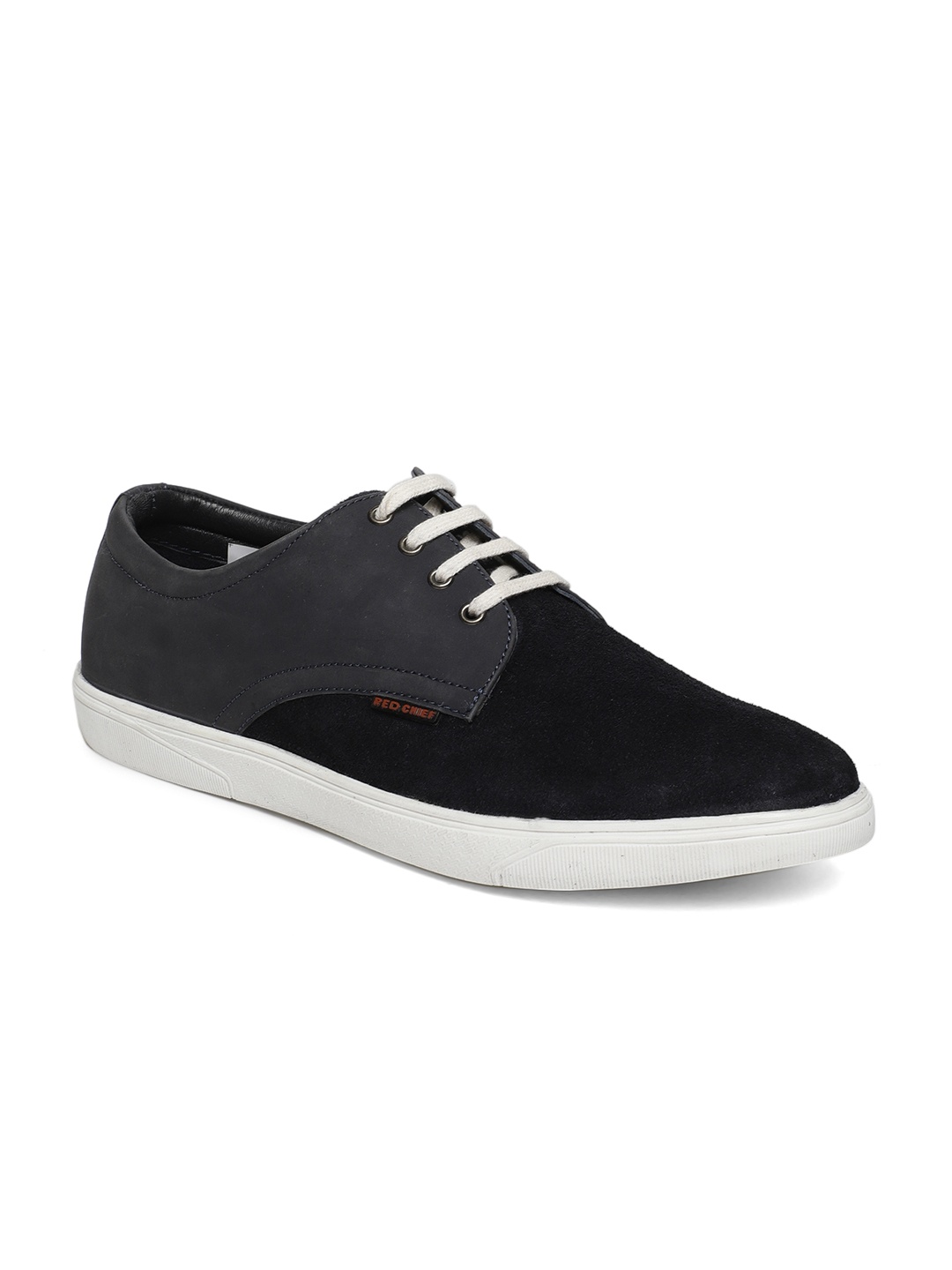 

Red Chief Men Navy Blue Suede Sneakers