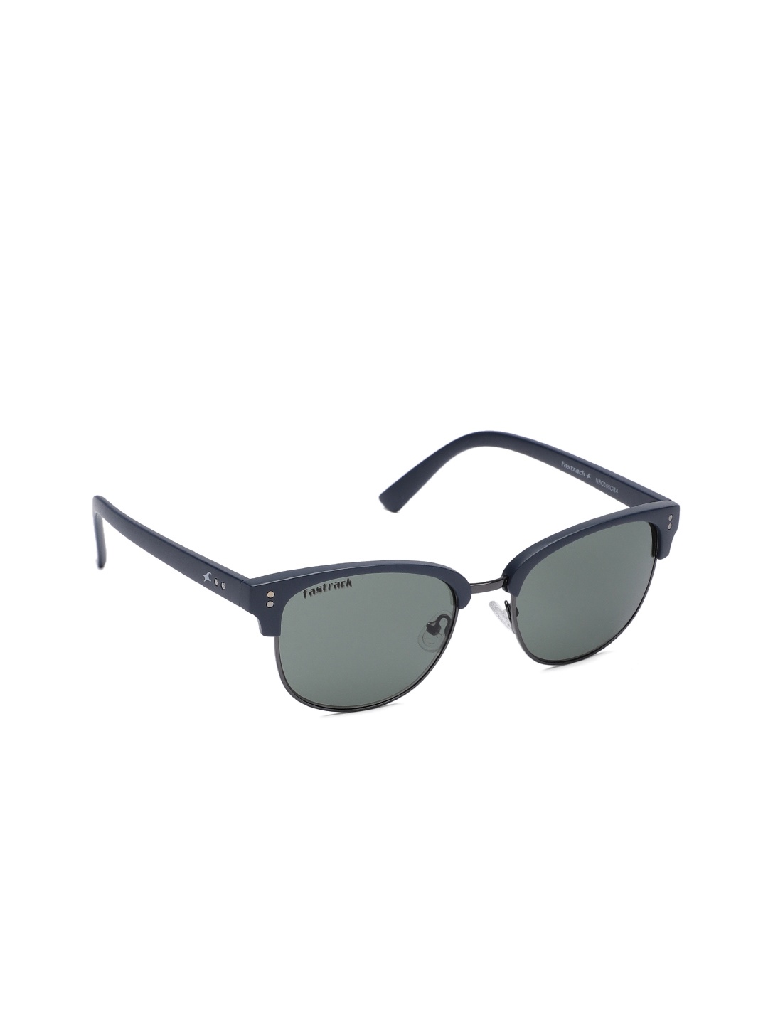 

Fastrack Men Browline Sunglasses NBC088GR4, Green