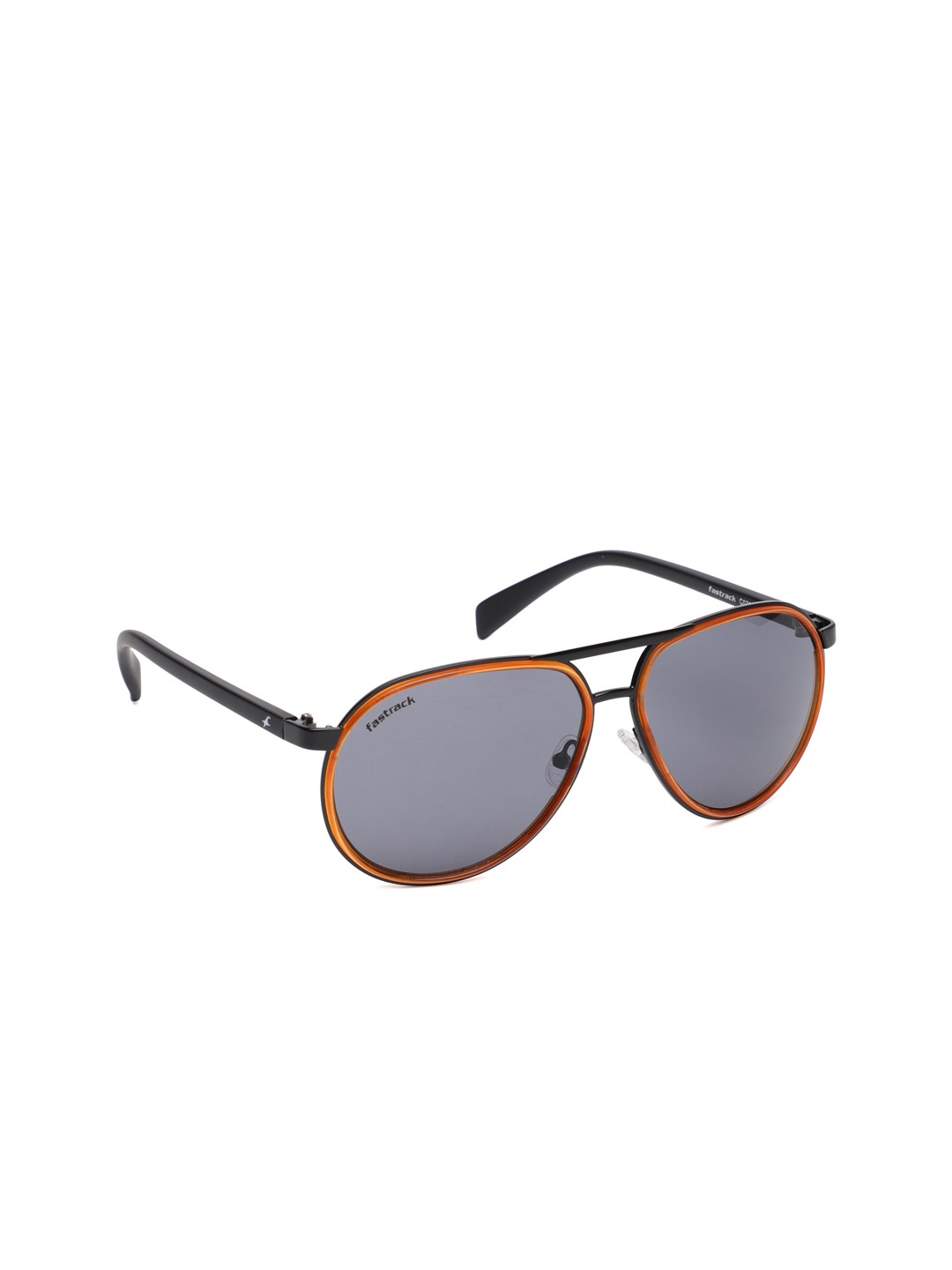 

Fastrack Men Aviator Sunglasses NBC072BK2, Black