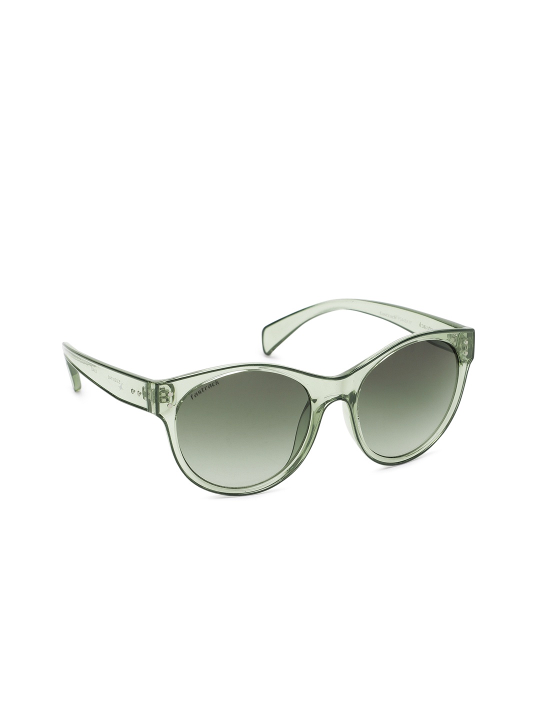 

Fastrack Women Round Sunglasses NBP344BK1F, Green