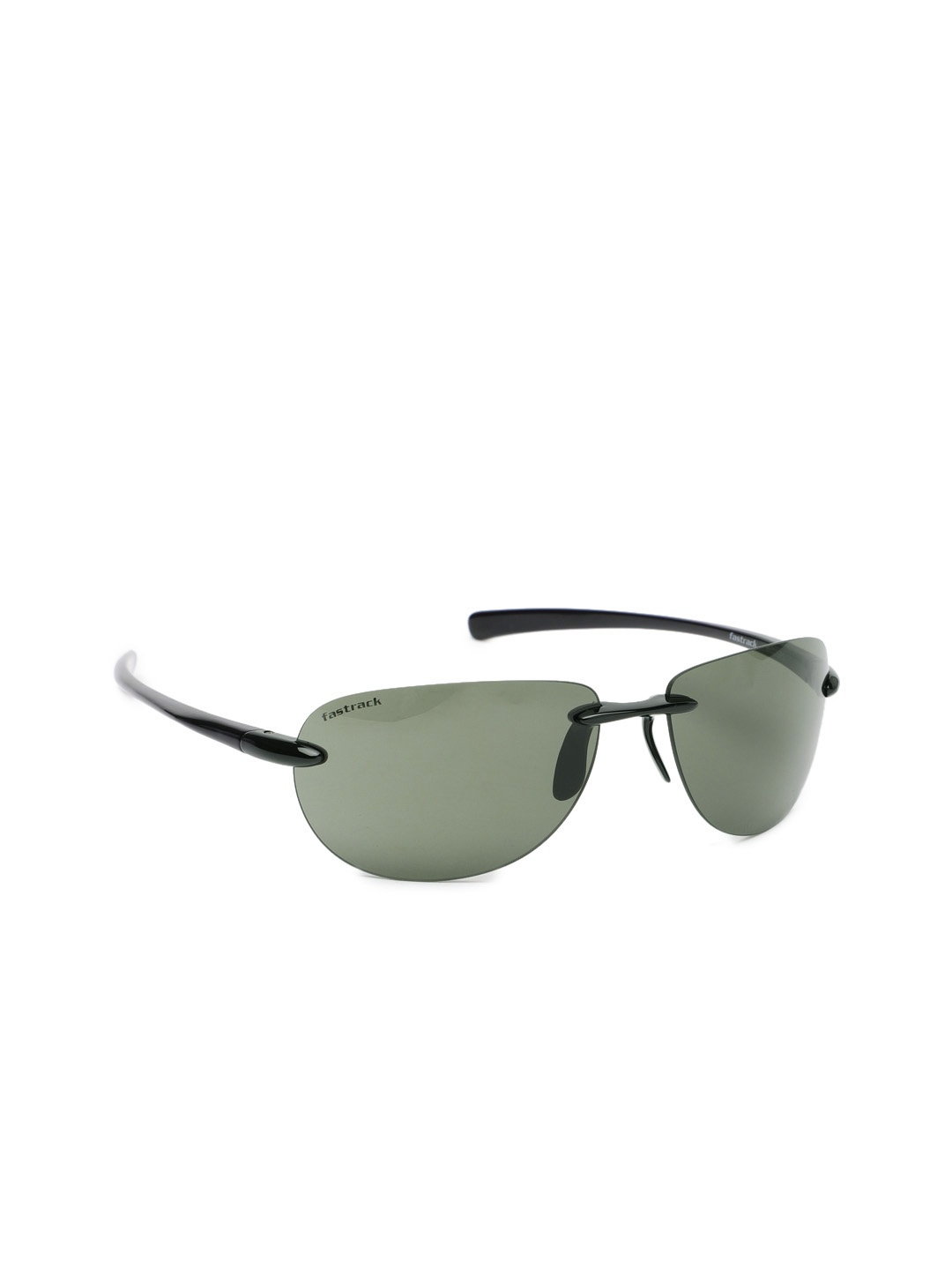 

Fastrack Men Oval Sunglasses NBR052GR2, Green