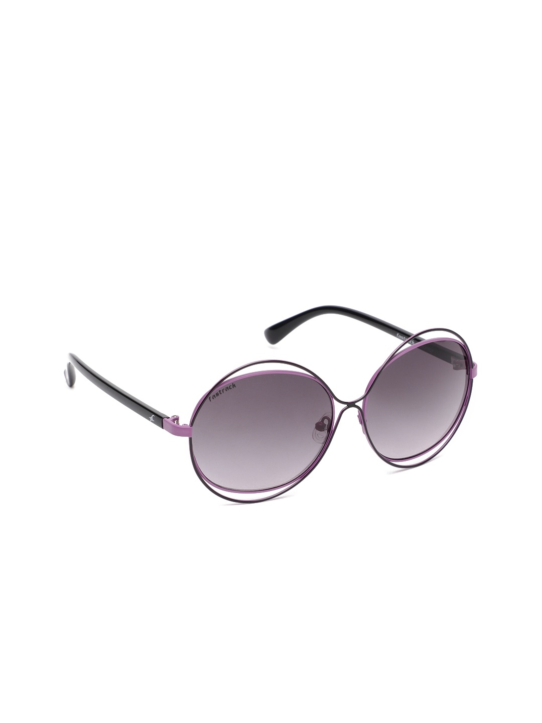 

Fastrack Women Round Sunglasses NBC080PR2F, Grey