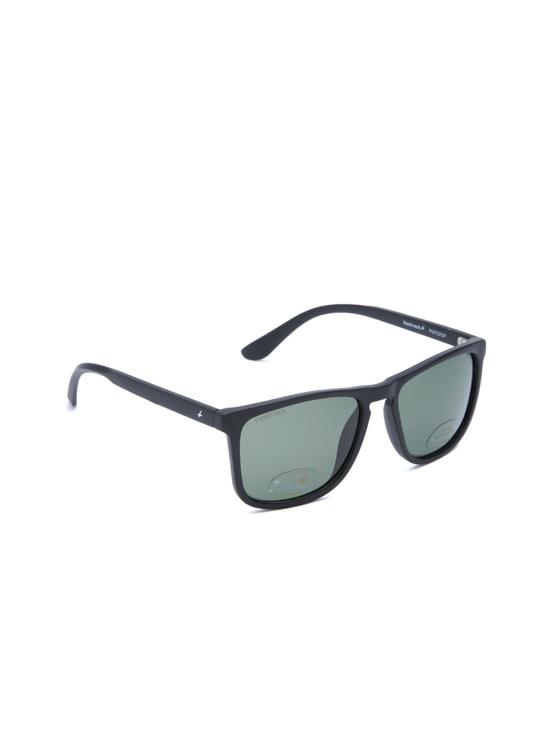 

Fastrack Men Polarised Wayfarer Sunglasses P407GR3P, Green