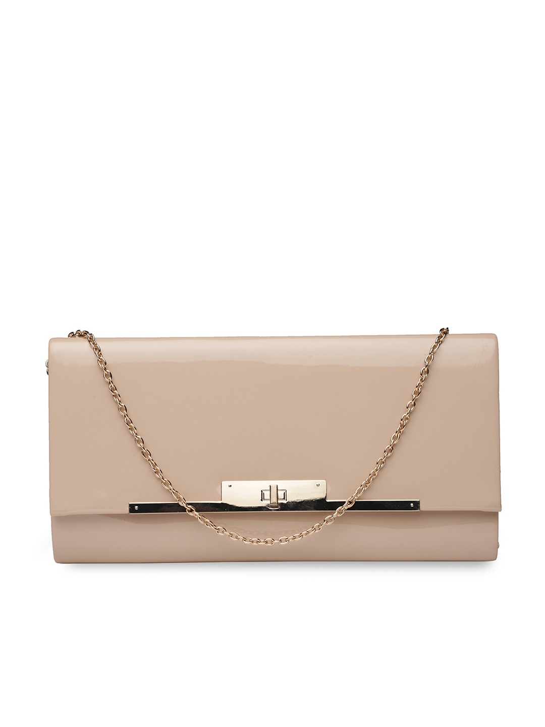 

Call It Spring Beige Solid Clutch