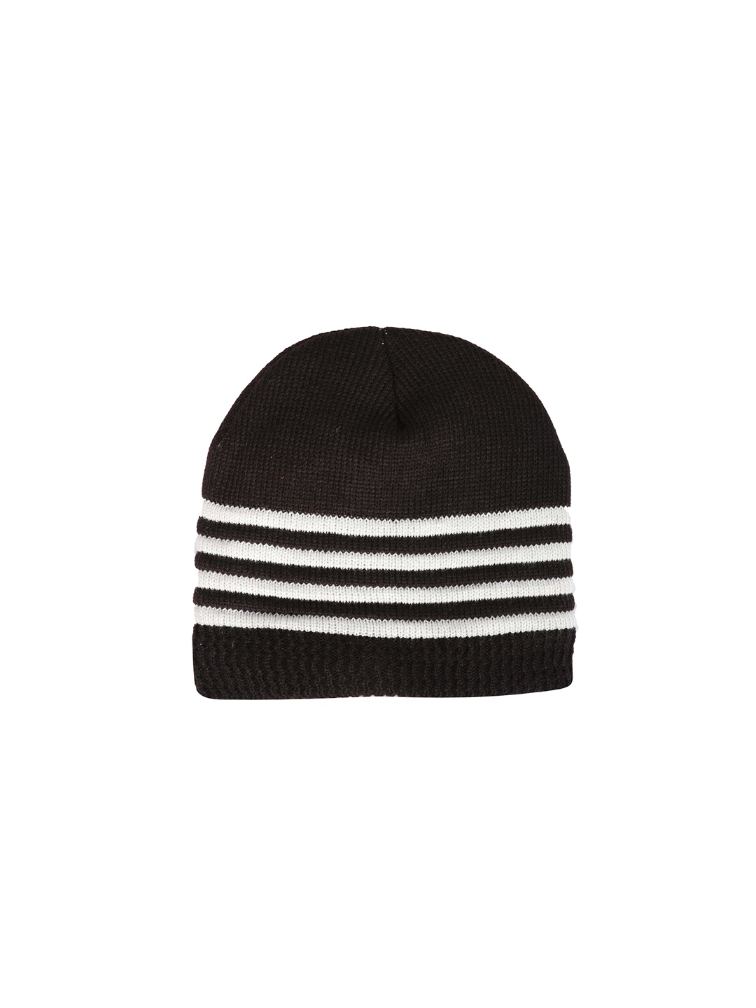 

FabSeasons Unisex Brown Self Design Beanie