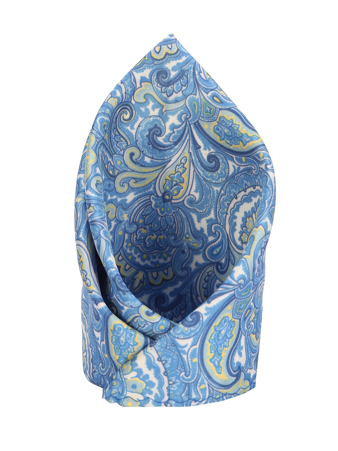 

Peter England Men Blue Printed Pocket Square