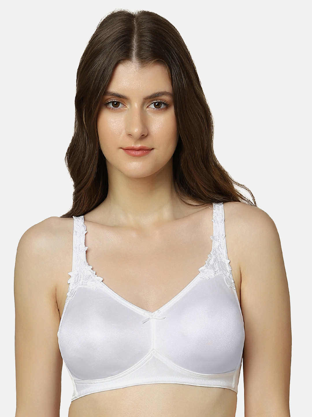 

Triumph Minimizer 21 Wireless Non Padded Comfortable High Support Big-Cup Bra, White