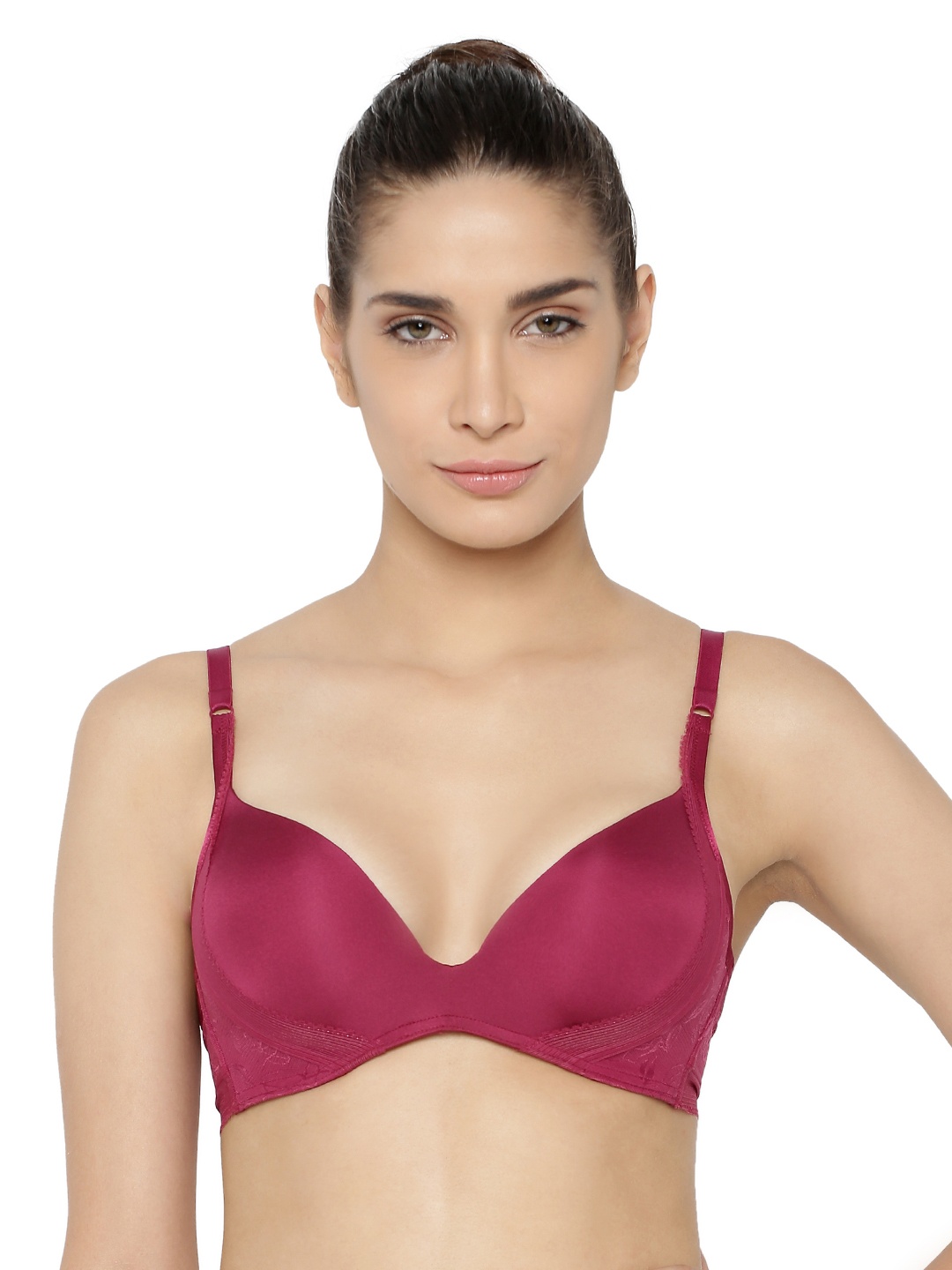 

Triumph Red Sculpting Sensation 01 Modern Wired Padded Shape-Up T-Shirt Bra 7613139588412