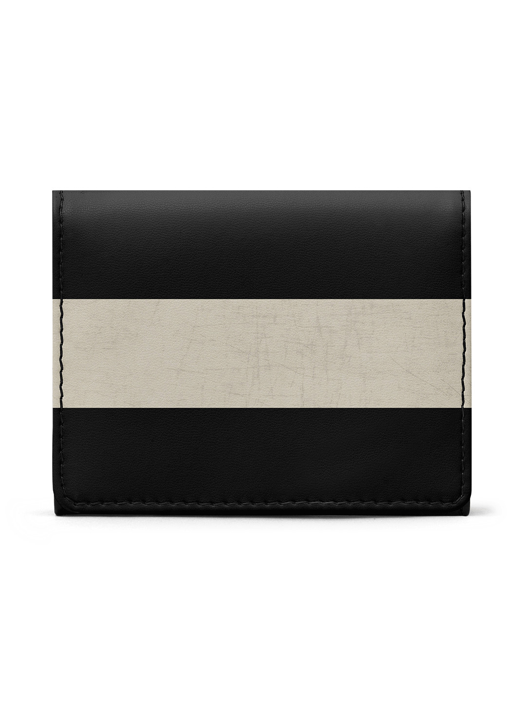 

DailyObjects Women Black & White Colourblocked Card Holder