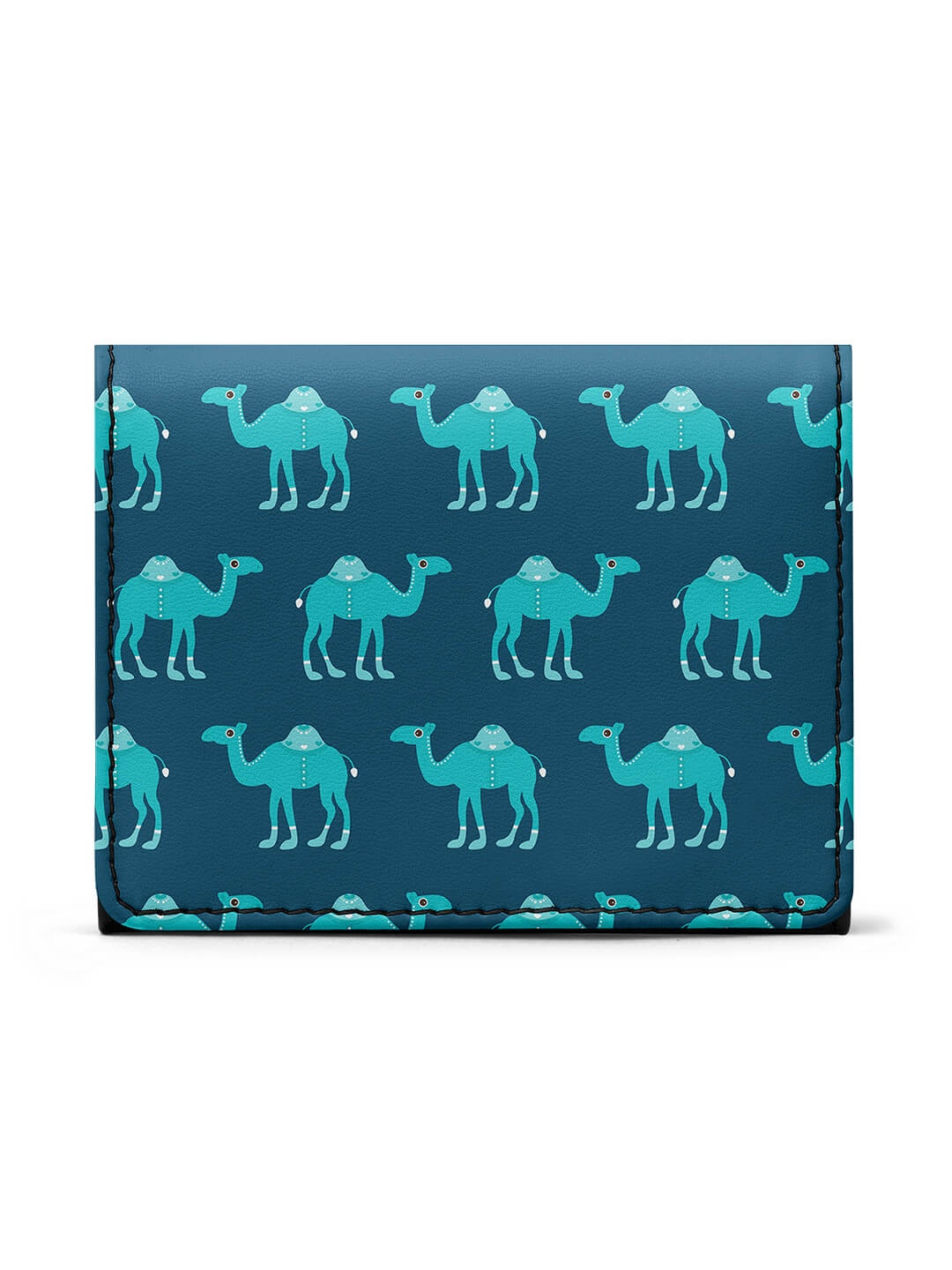 

DailyObjects Women Blue Printed Card Holder