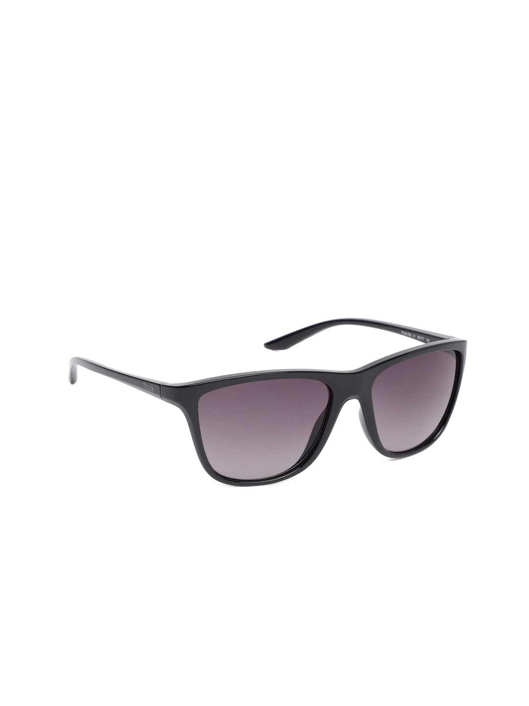 

French Connection Unisex Square Sunglasses, Black
