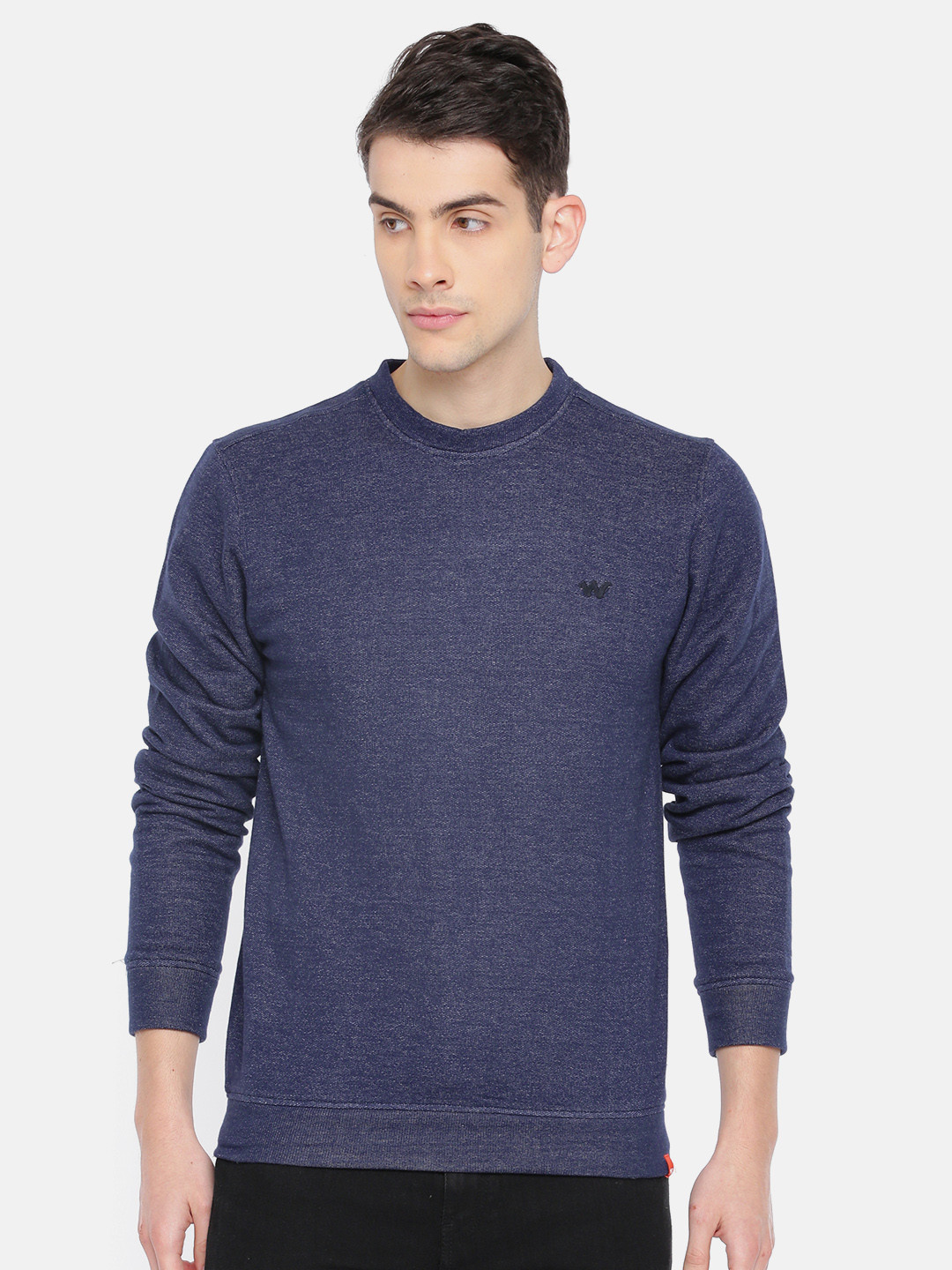 

Wildcraft Men Blue Solid Crew SweatShirt - Grindle