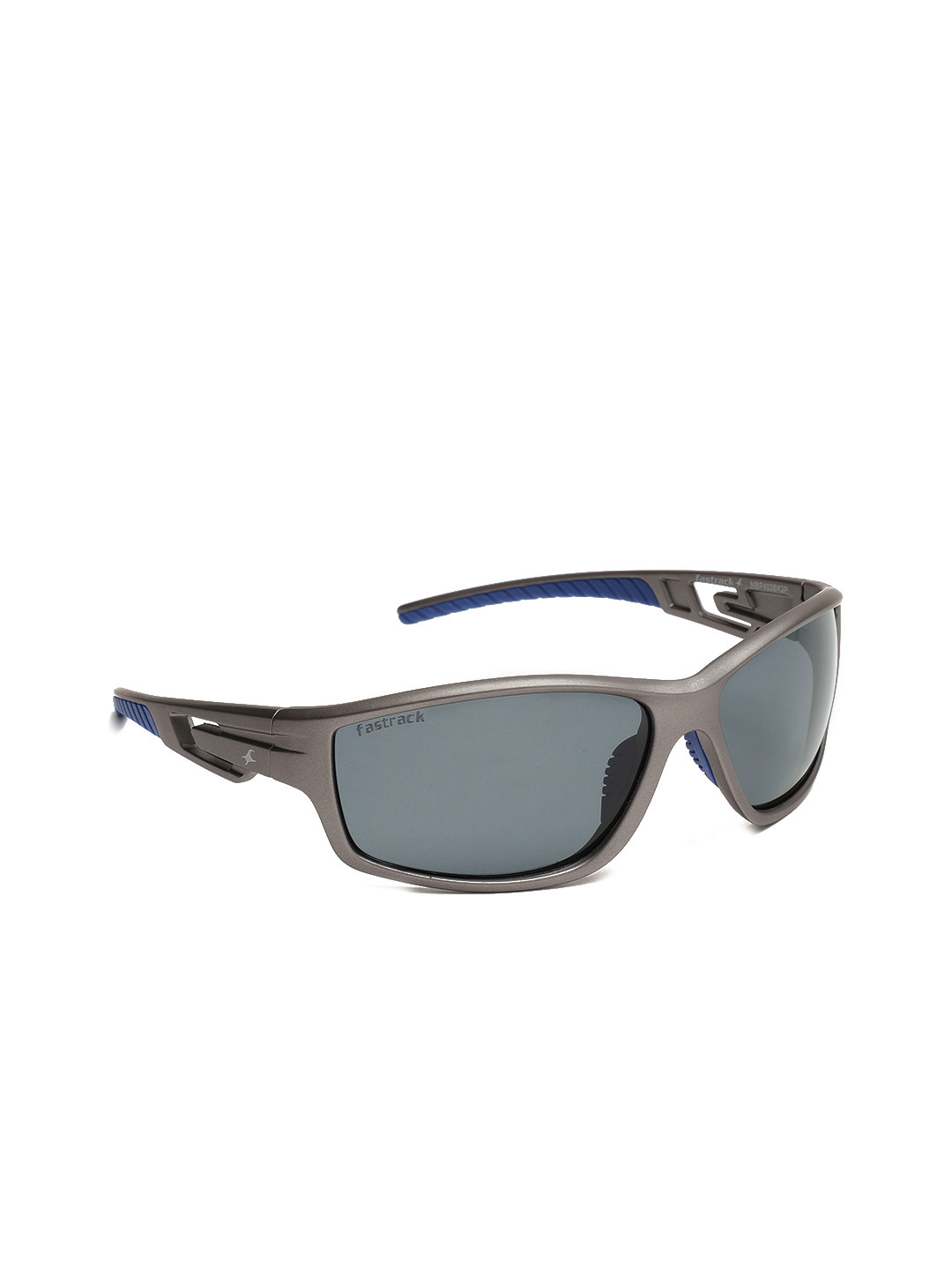 

Fastrack Men Rectangle Sunglasses NBP403BK2P, Black