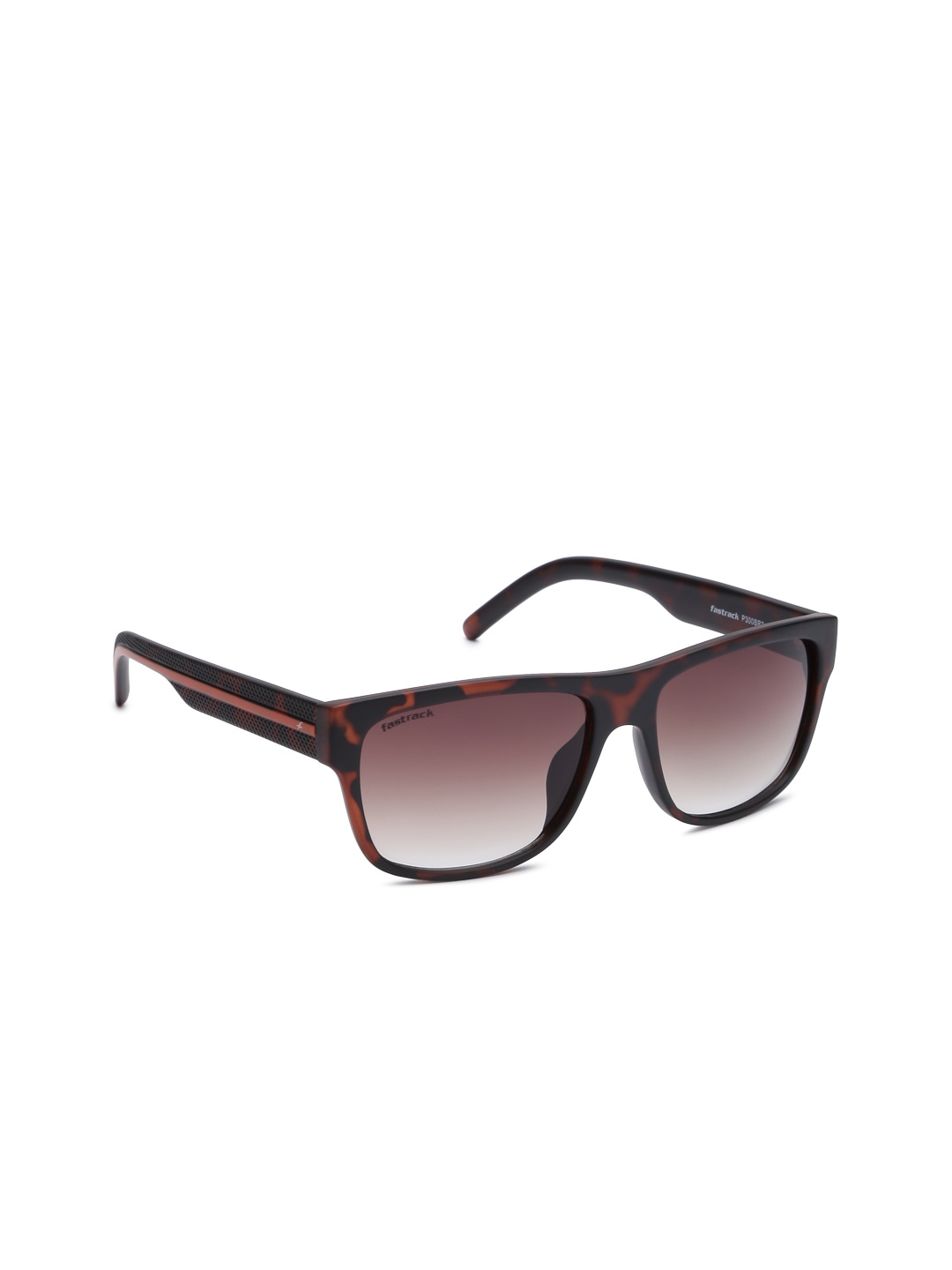 

Fastrack Men Rectangle Sunglasses NBP300BR2, Brown