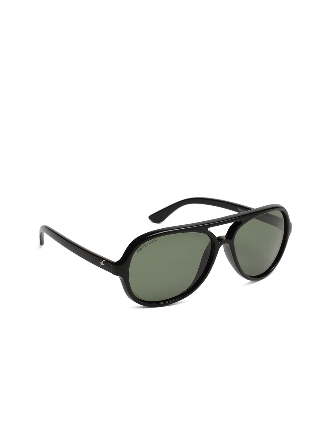 

Fastrack Men Oval Sunglasses NBP358BK4P, Green