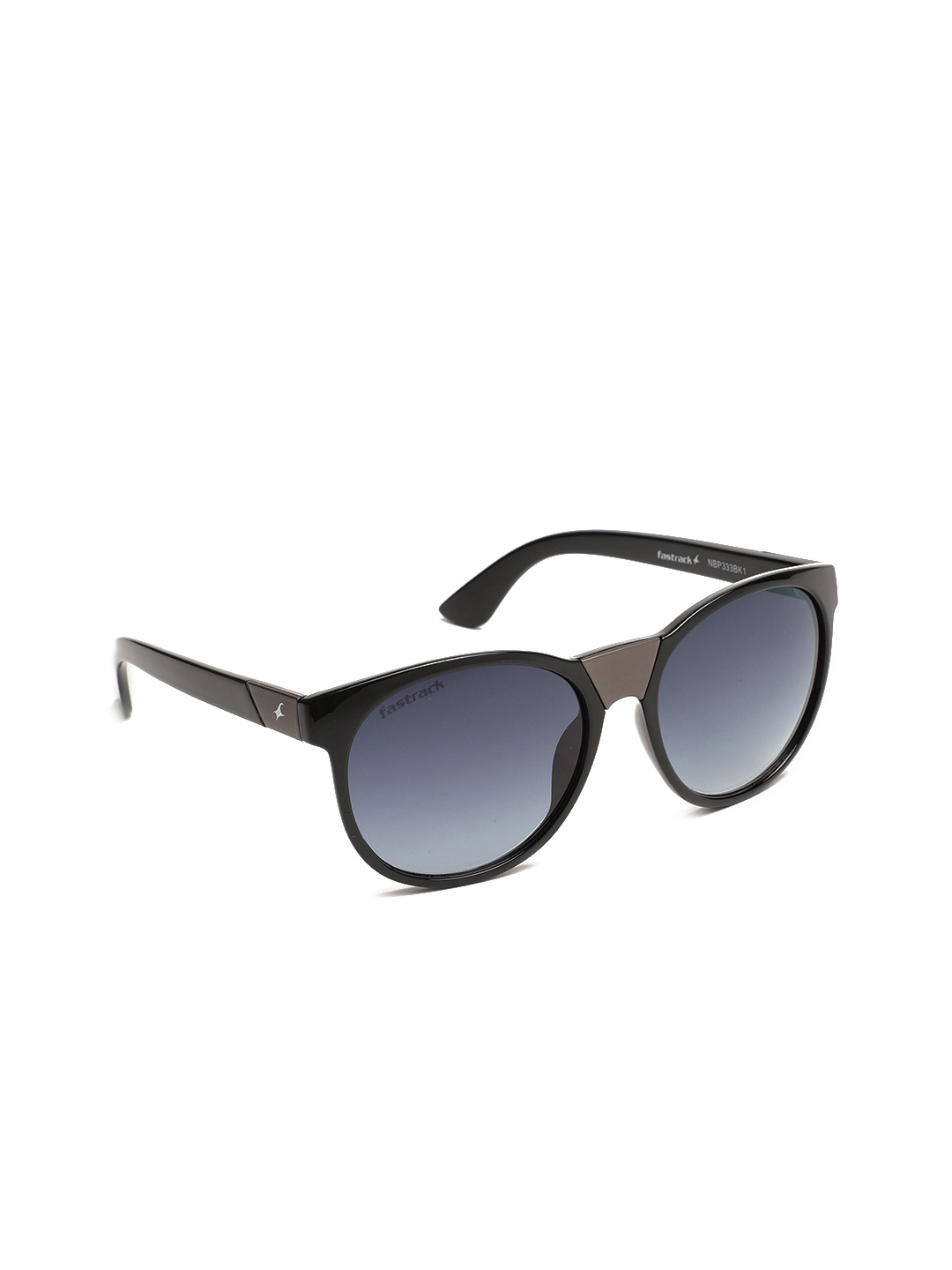 

Fastrack Men Round Sunglasses NBP333BK1, Black