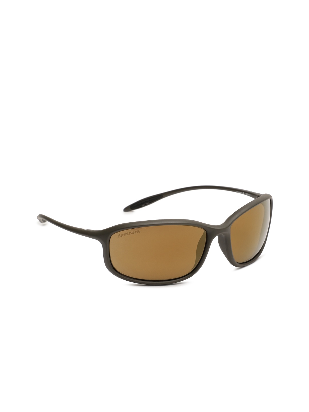 

Fastrack Men Rectangle Sunglasses NBP394YL1, Brown