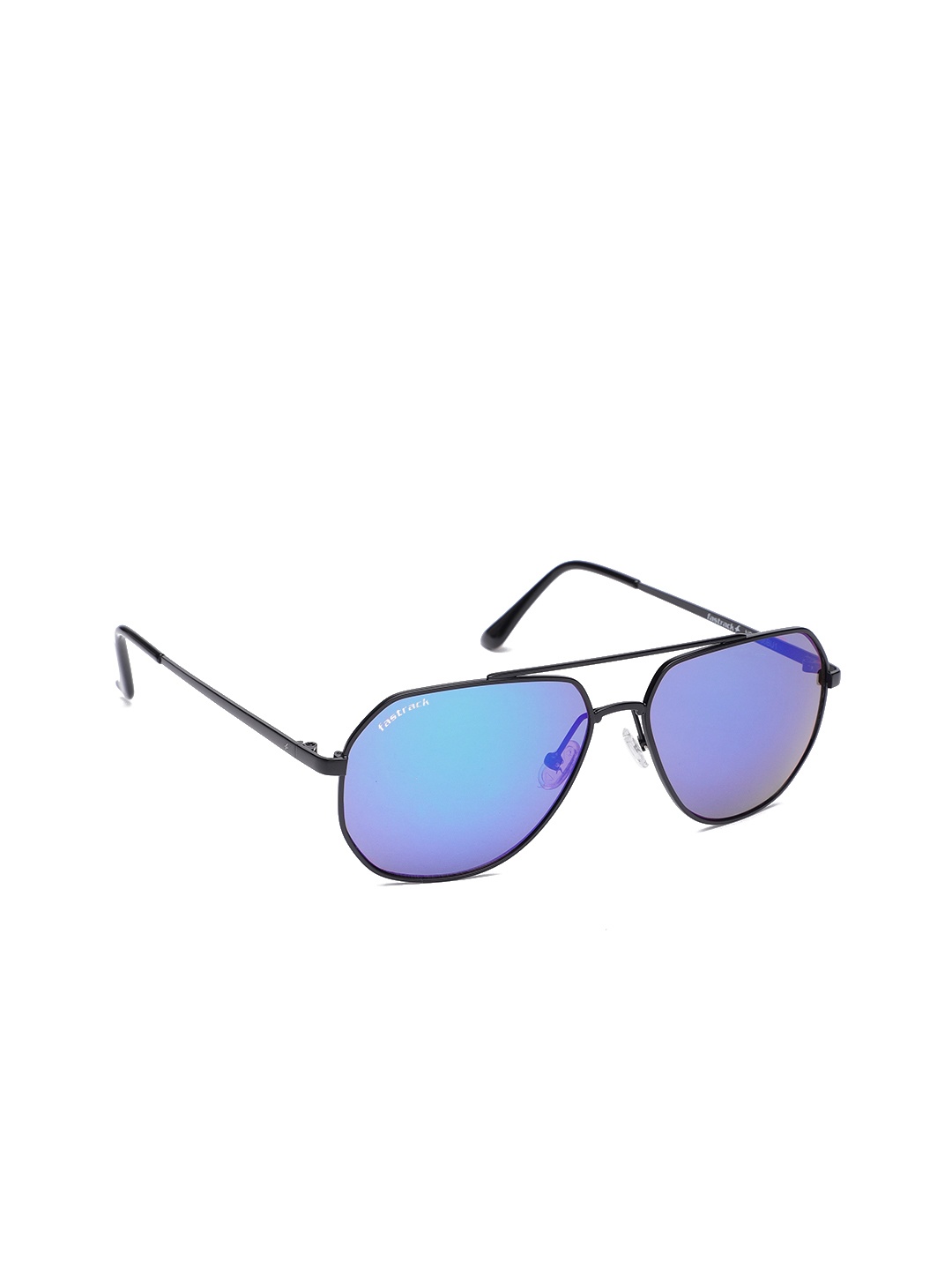 

Fastrack Men Aviator Sunglasses NBM186BU1, Blue