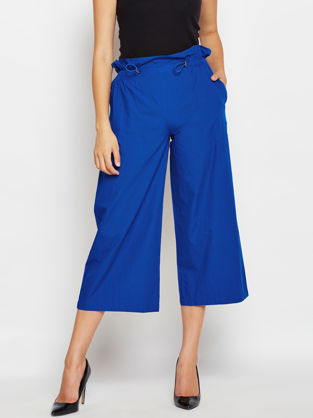 

Oxolloxo Women Blue Culottes